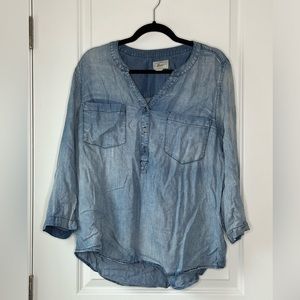 GH Bass & Co chambray shirt